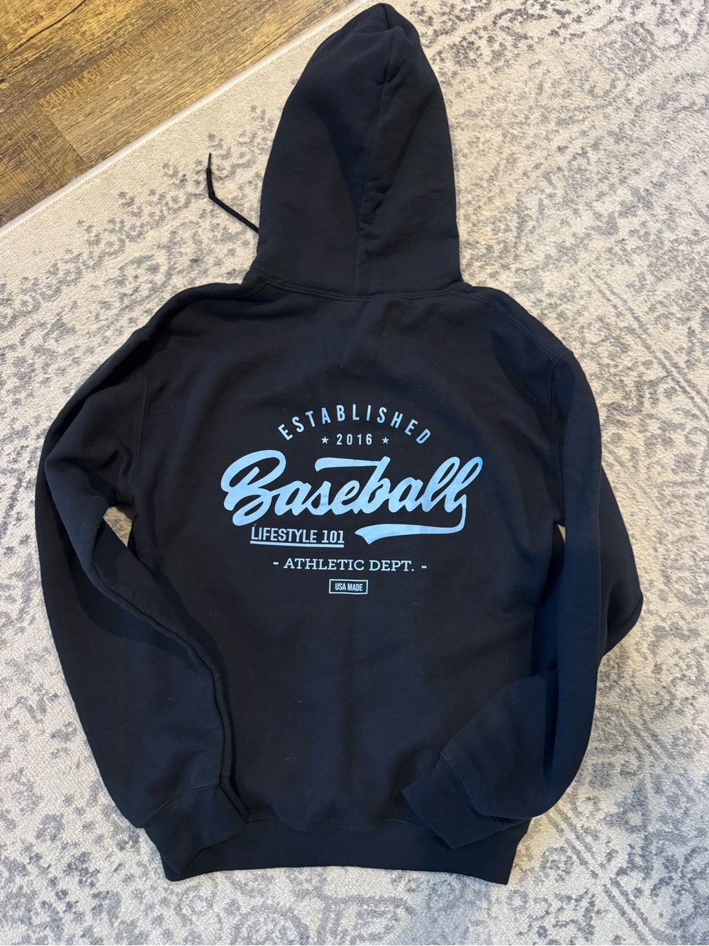 Men’s S baseball lifestyle hoodie